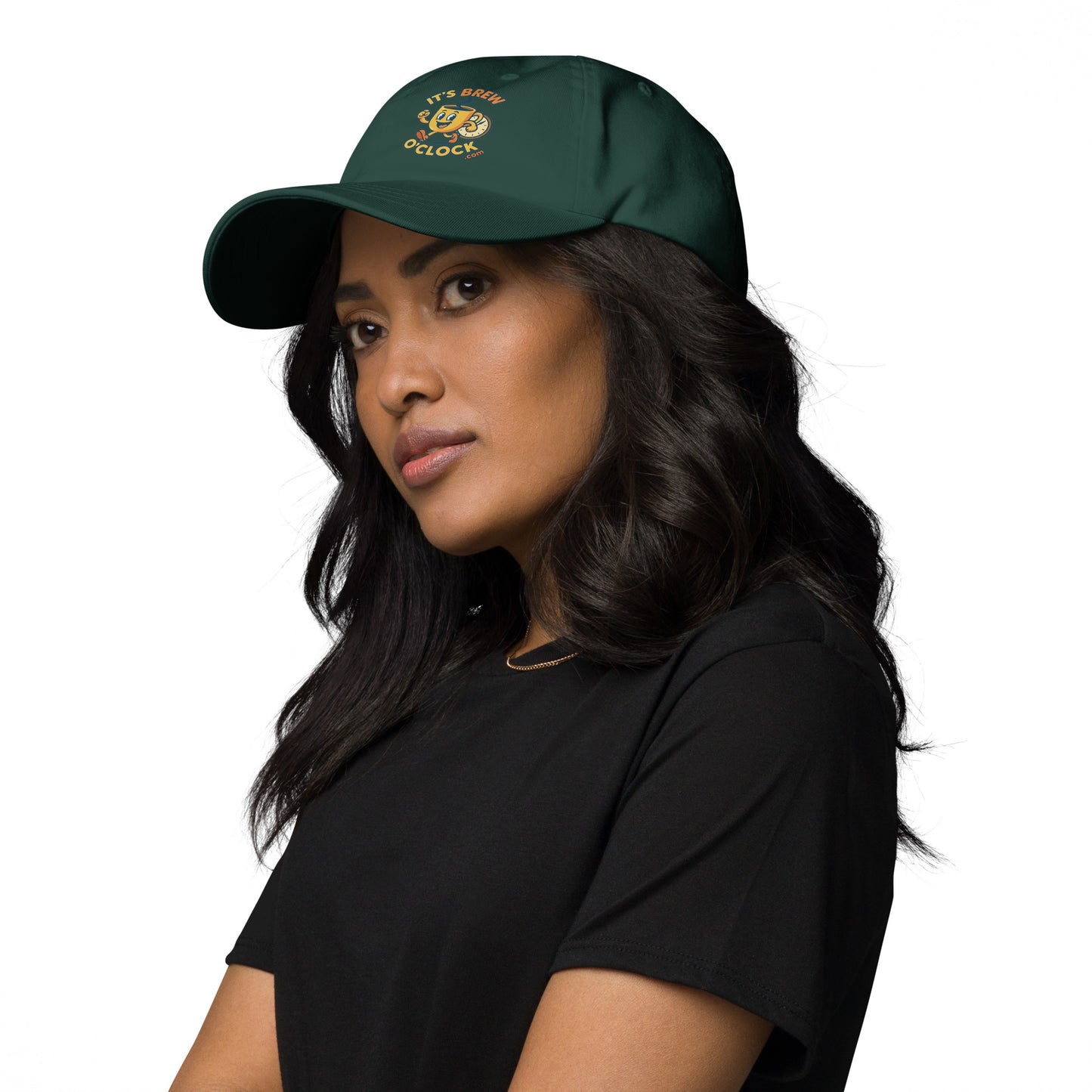 Classic Dad Hat - Spruce Green - Left