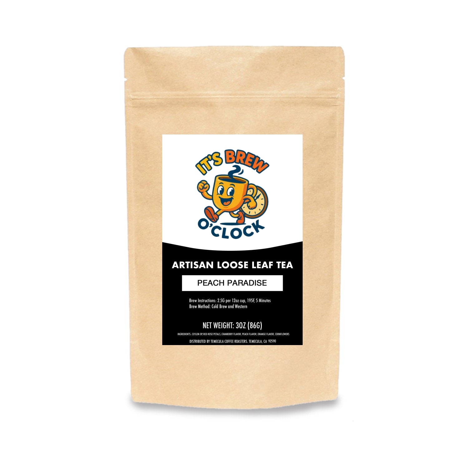 Dive Into Tropical Bliss With Peach Paradise Tea – It's Brew O'clock