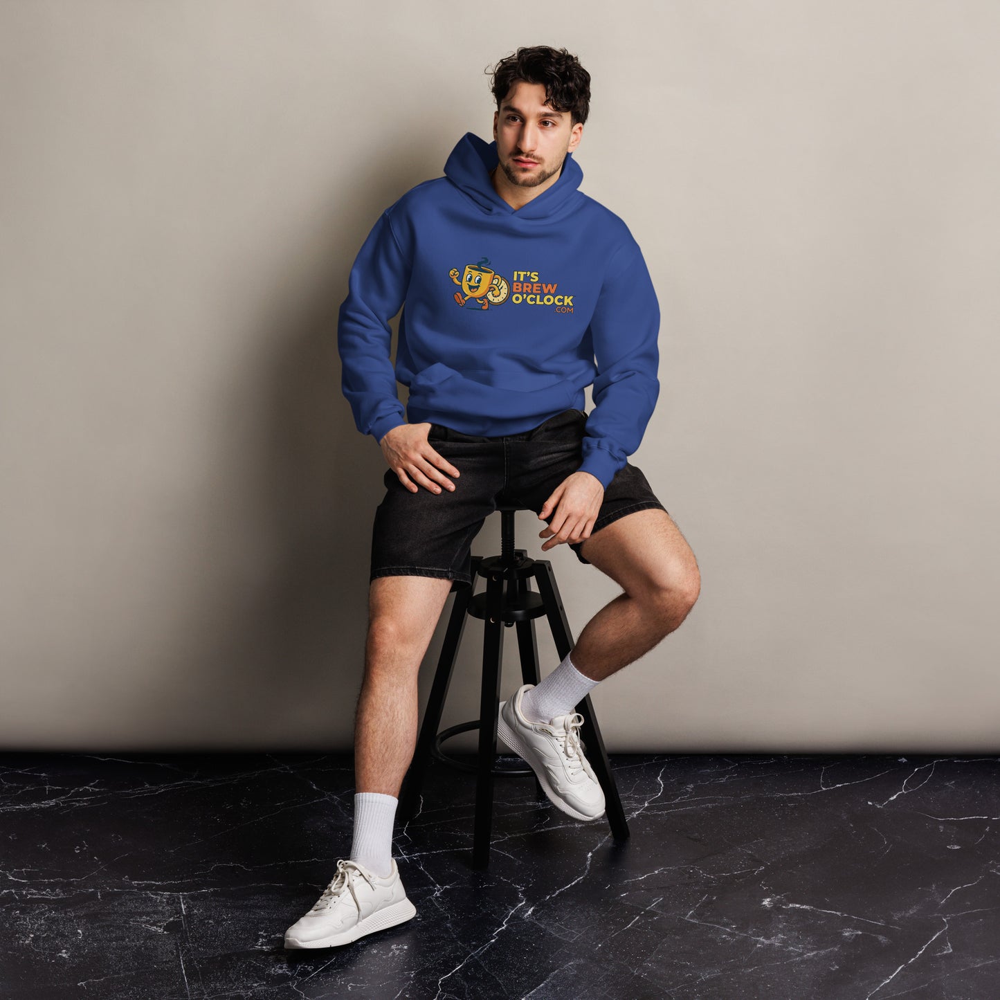 Unisex Oversized Hoodie - Cobalt