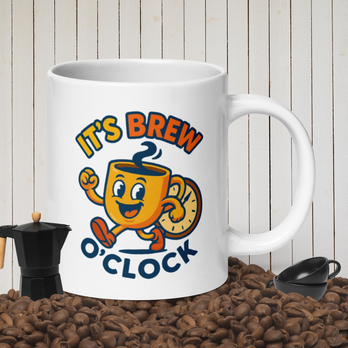 White Glossy Mug - 20oz
