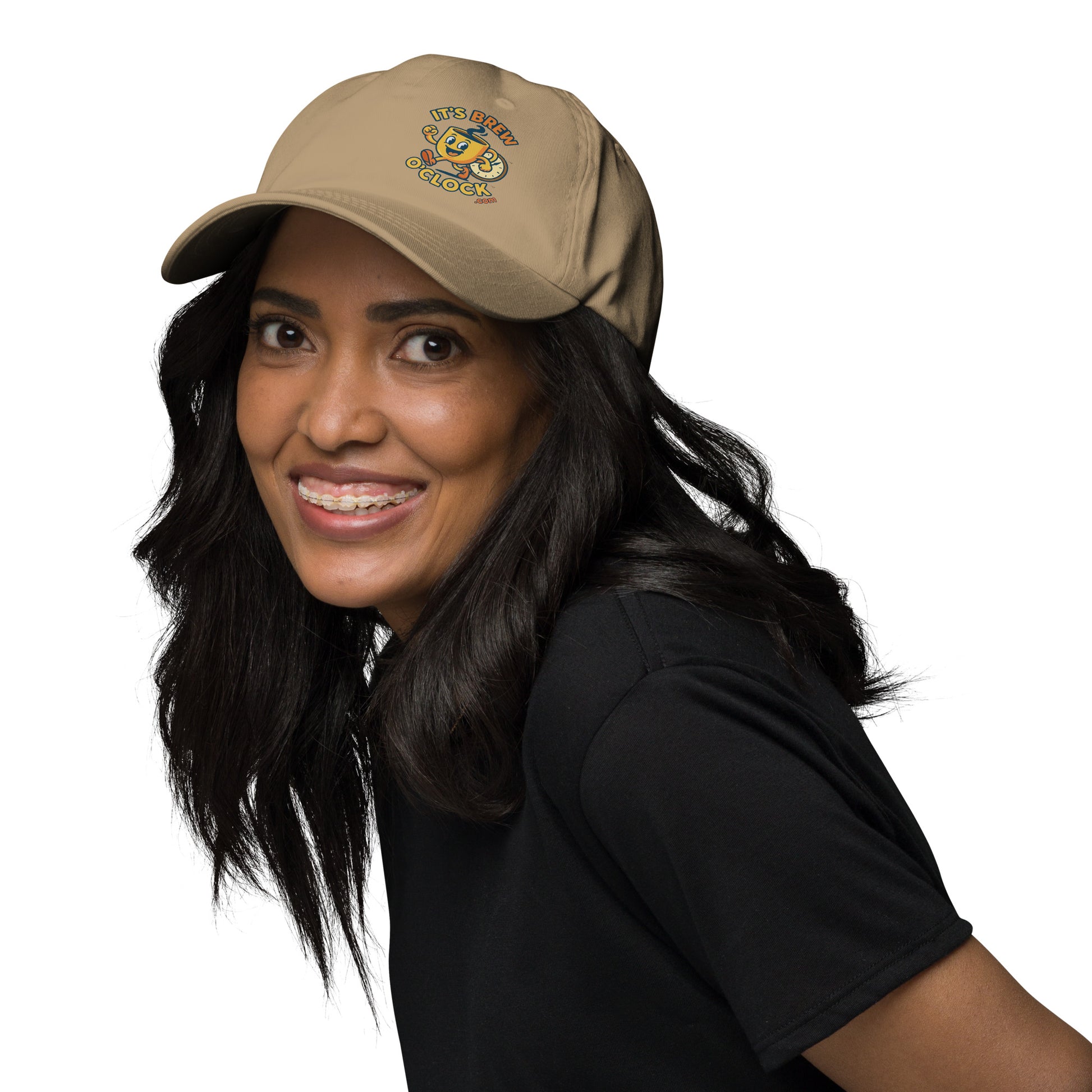 Classic Dad Hat  - Khaki - Front