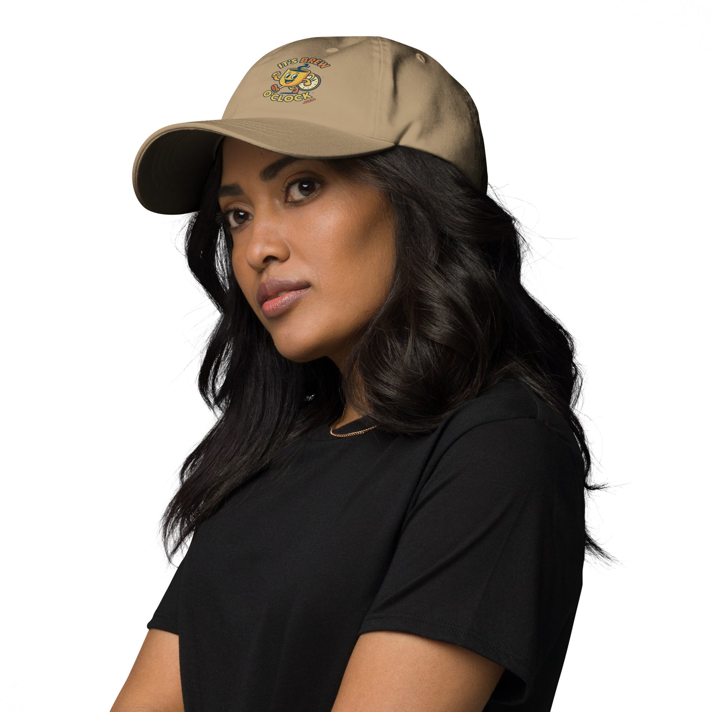Classic Dad Hat  - Khaki - Left