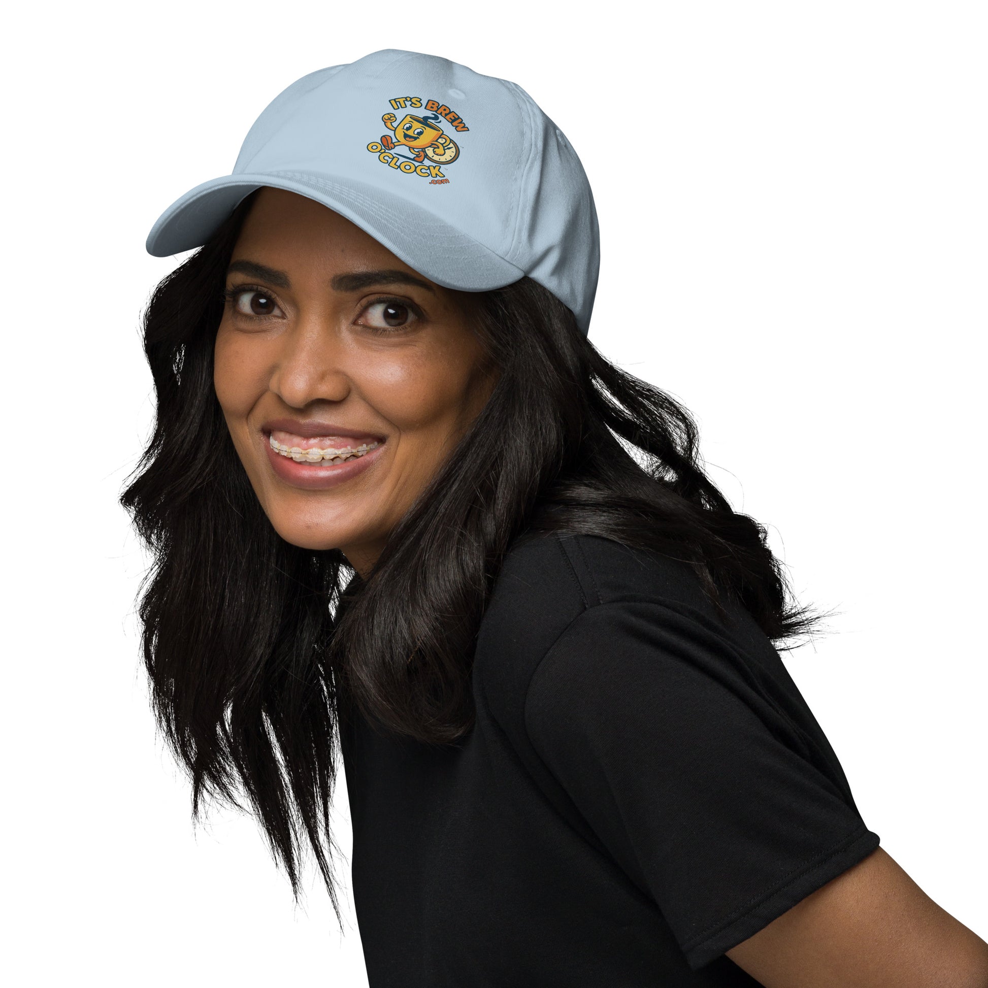 Classic Dad Hat  - Light Blue - Front