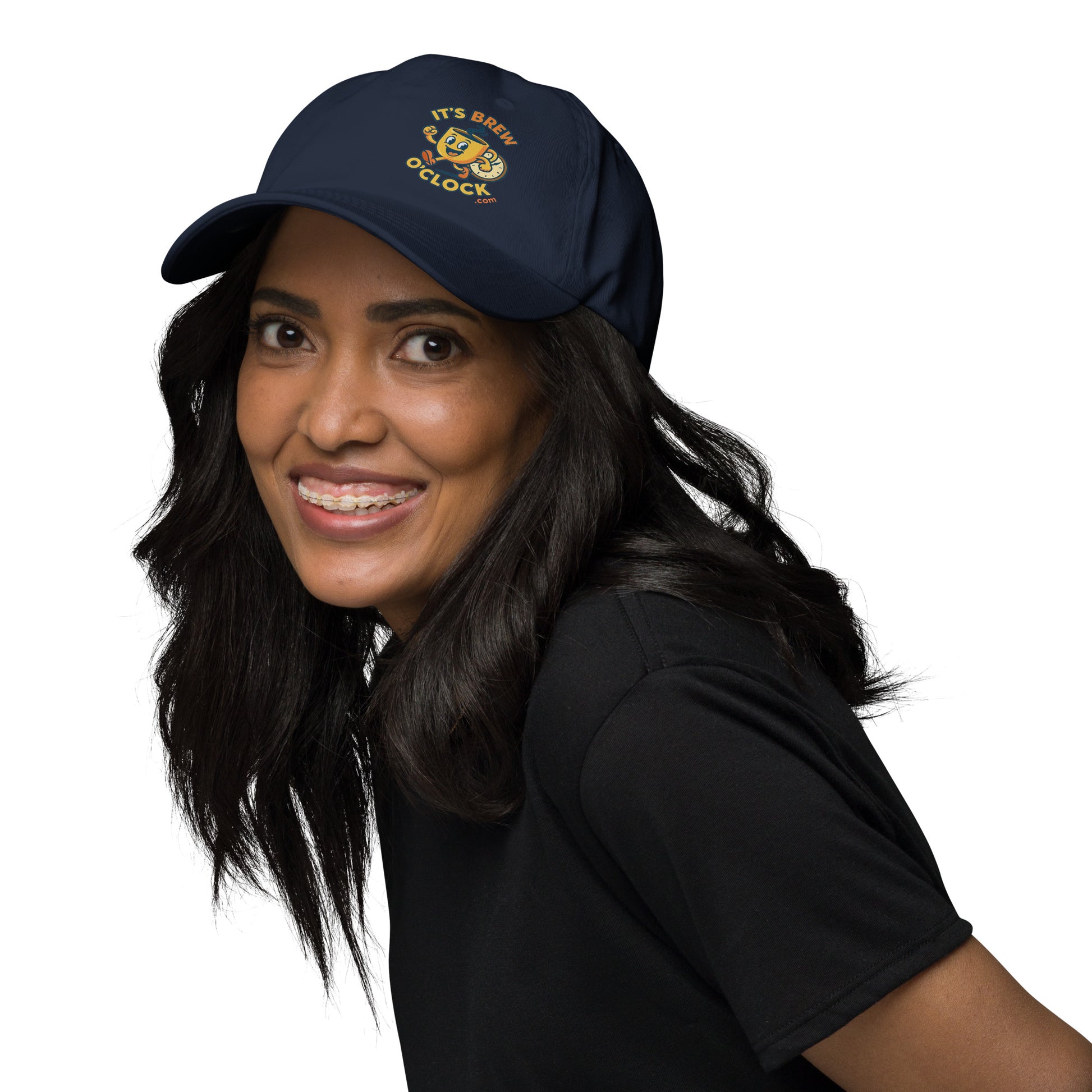 Classic Dad Hat  - Navy Blue - Front