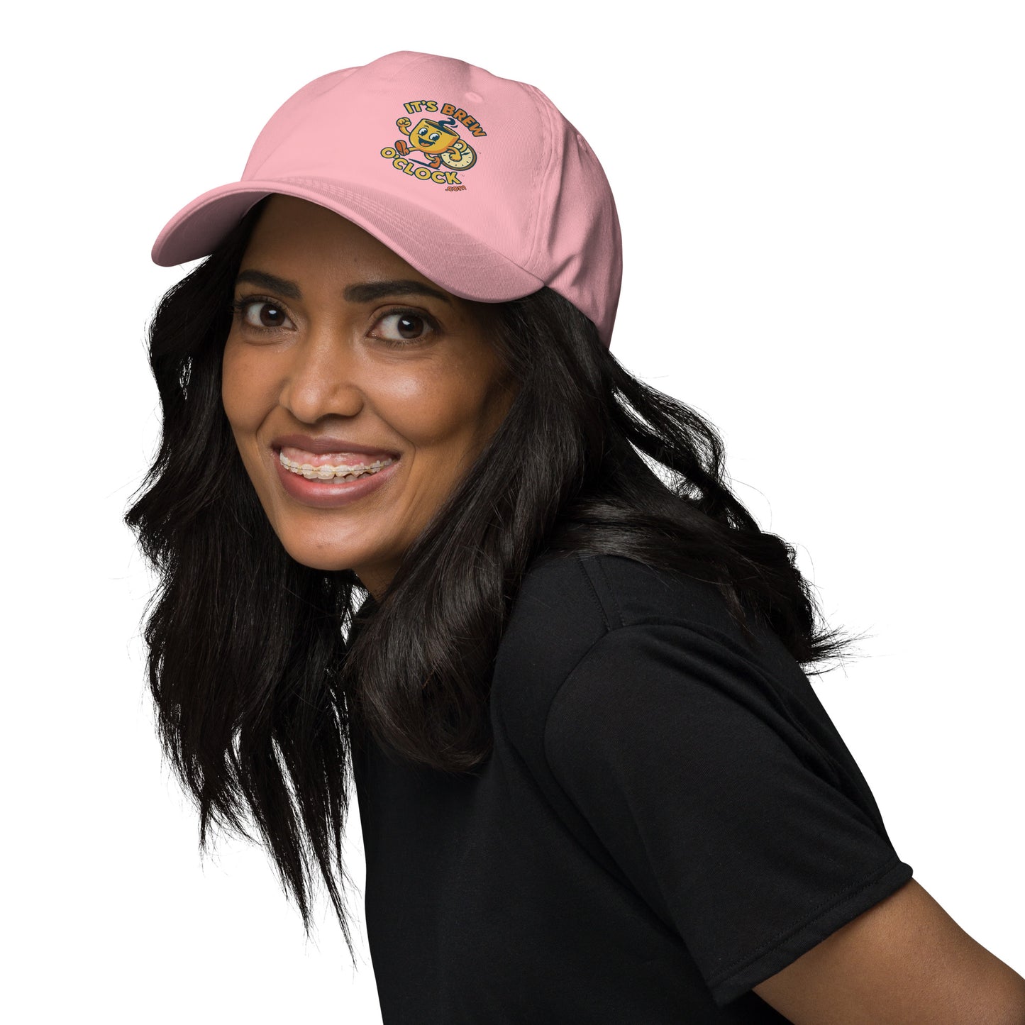 Classic Dad Hat  - Pink - Front