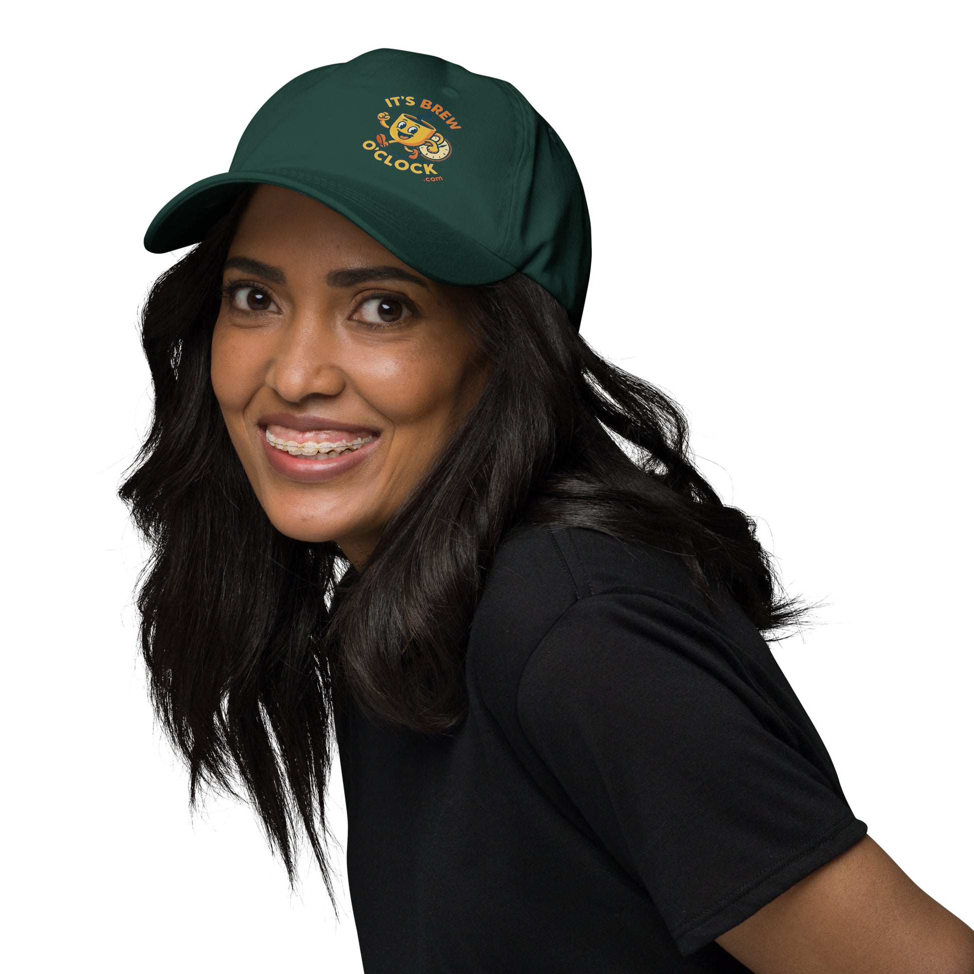 Classic Dad Hat  - Spruce Green - Front
