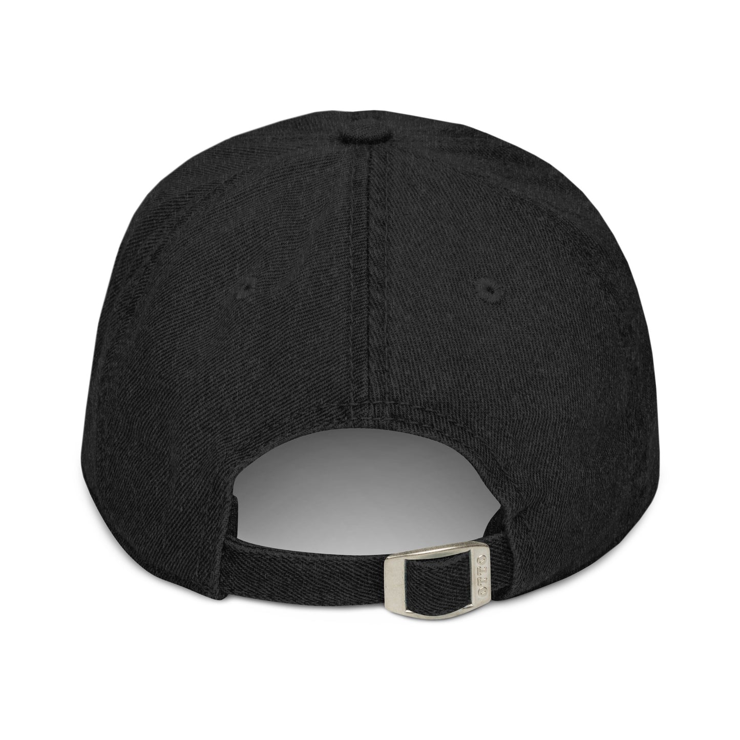 Denim Hat - Black - Back