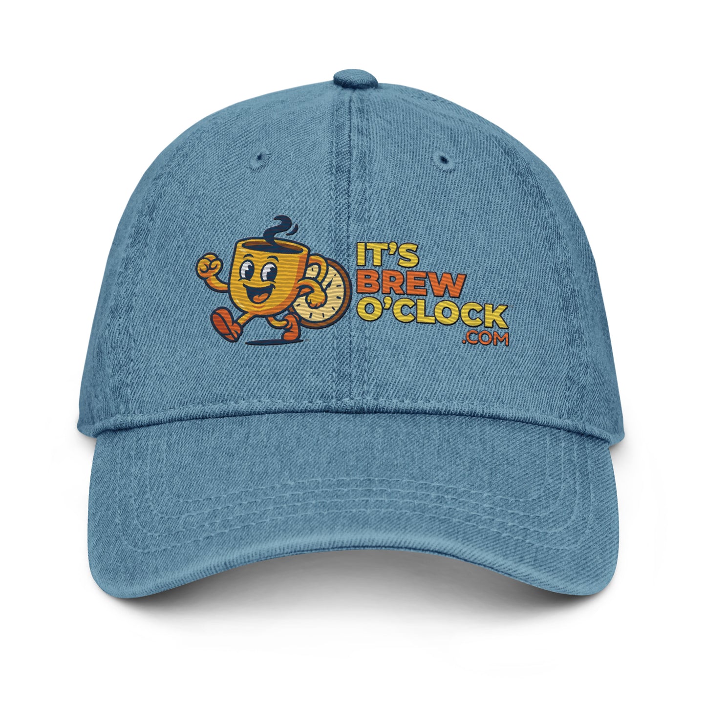 Denim Hat - Blue - Front