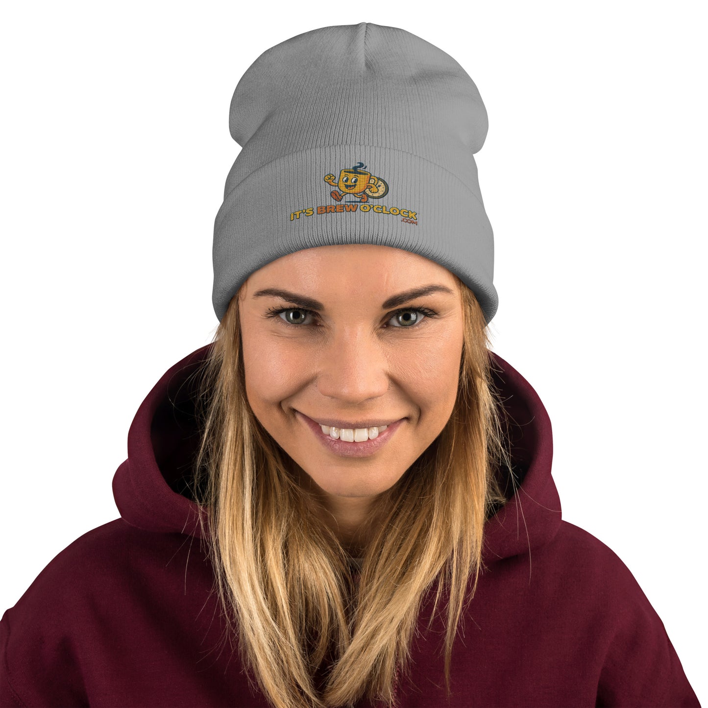 Knit Beanie - Grey