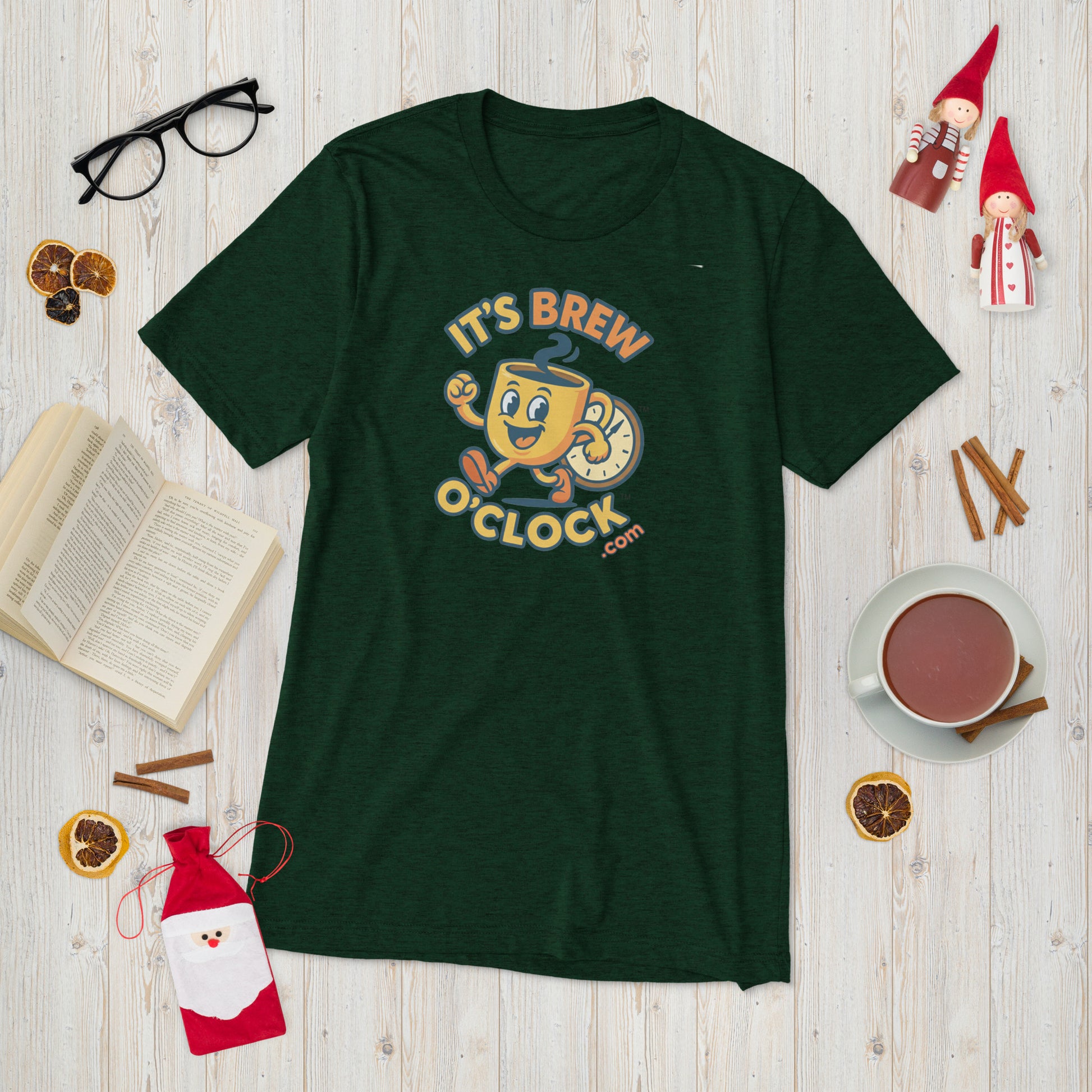 Short Sleeve T-Shirt - Pre-Shrunk - Emerald TriBlend
