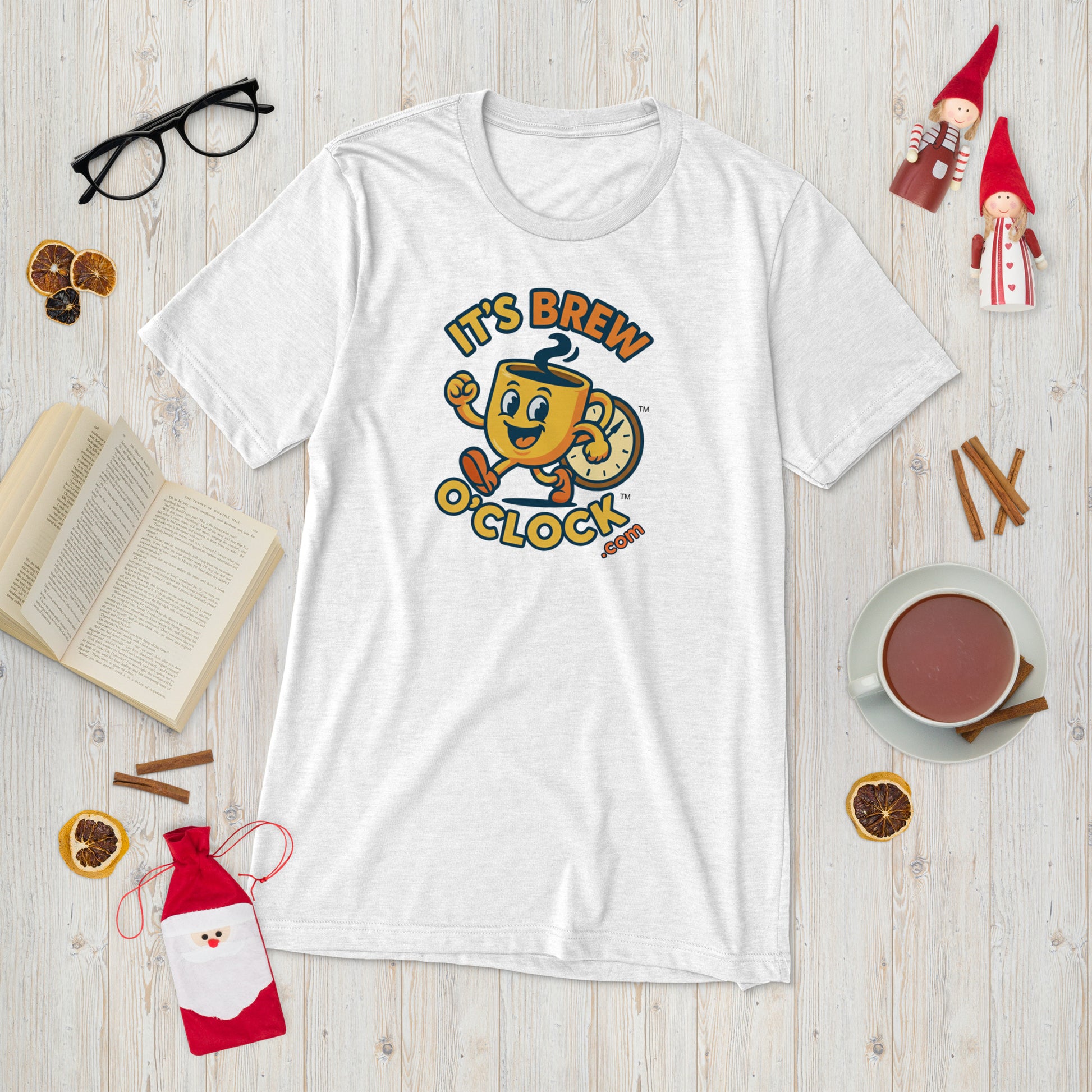 Short Sleeve T-Shirt - Pre-Shrunk - White TriBlend