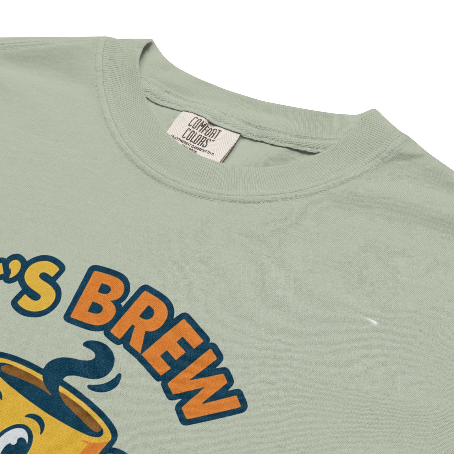 Unisex Garment-Dyed Heavyweight T-Shirt - Bay