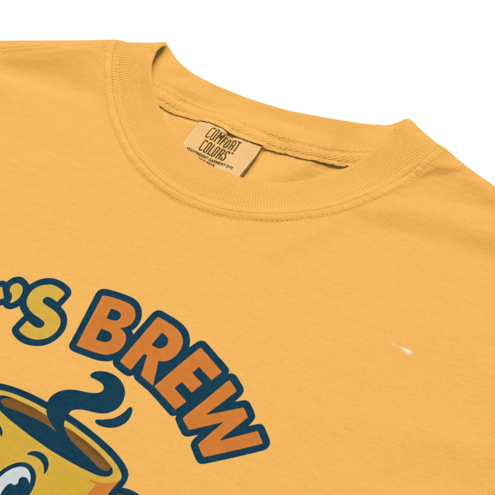 Unisex Garment-Dyed Heavyweight T-Shirt - Mustard