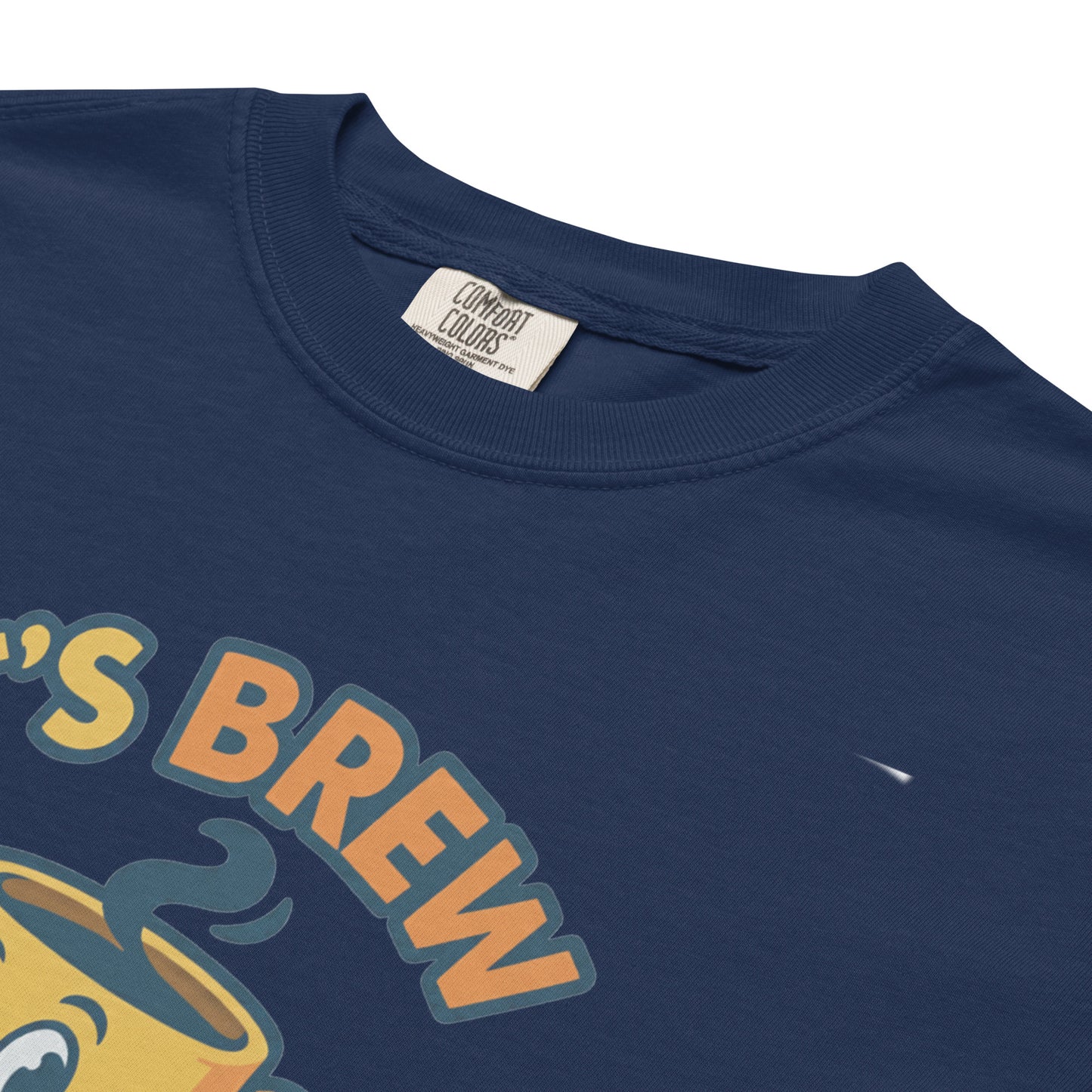 Unisex Garment-Dyed Heavyweight T-Shirt - Navy