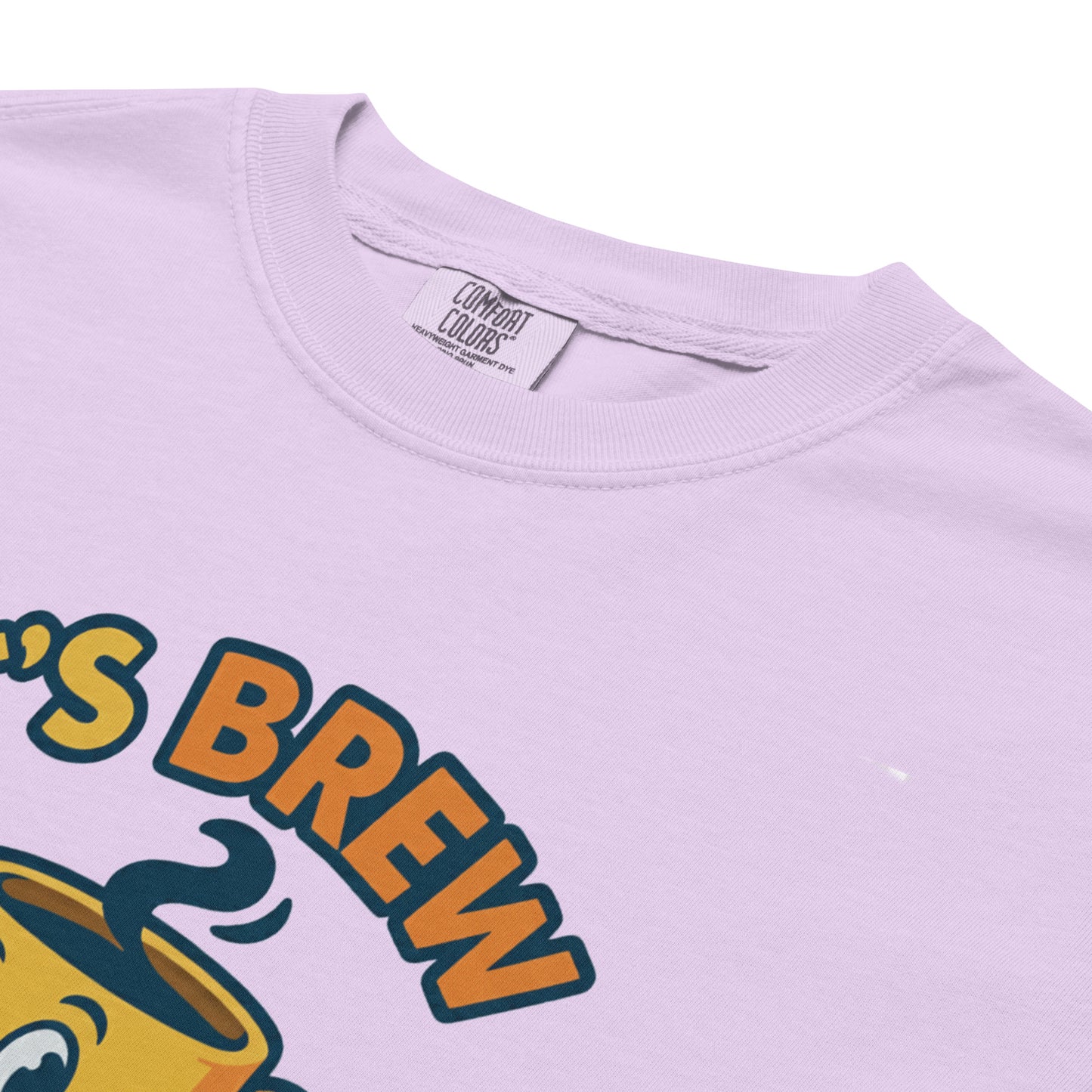 Unisex Garment-Dyed Heavyweight T-Shirt - Orchid
