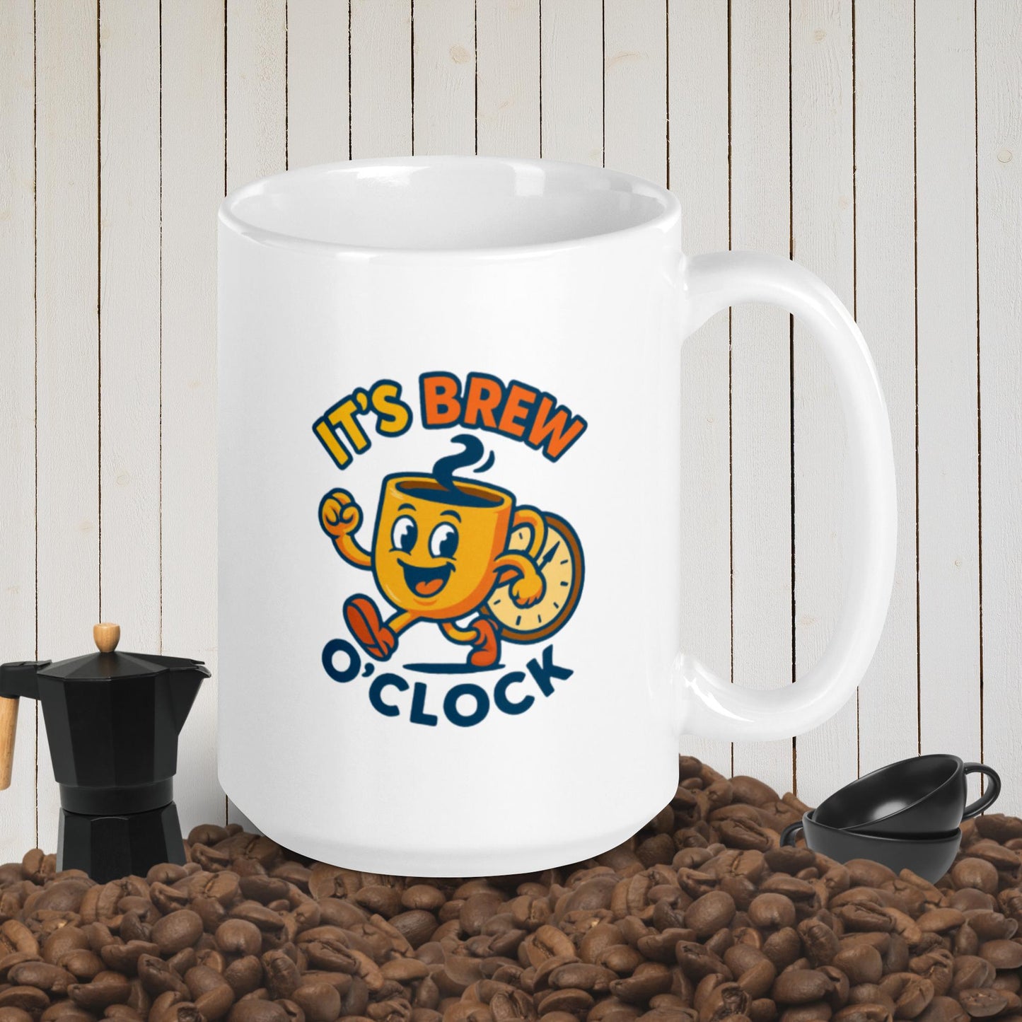 White Glossy Mug - 15oz 