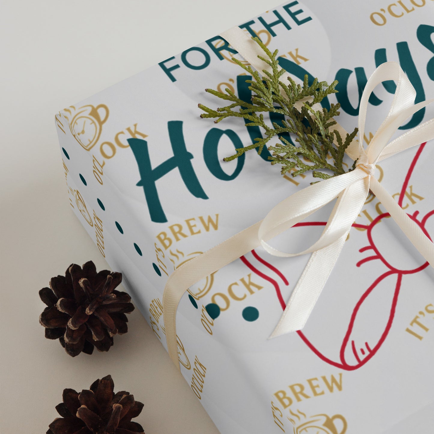 Wrapping Paper Sheets - Christmas Themed
