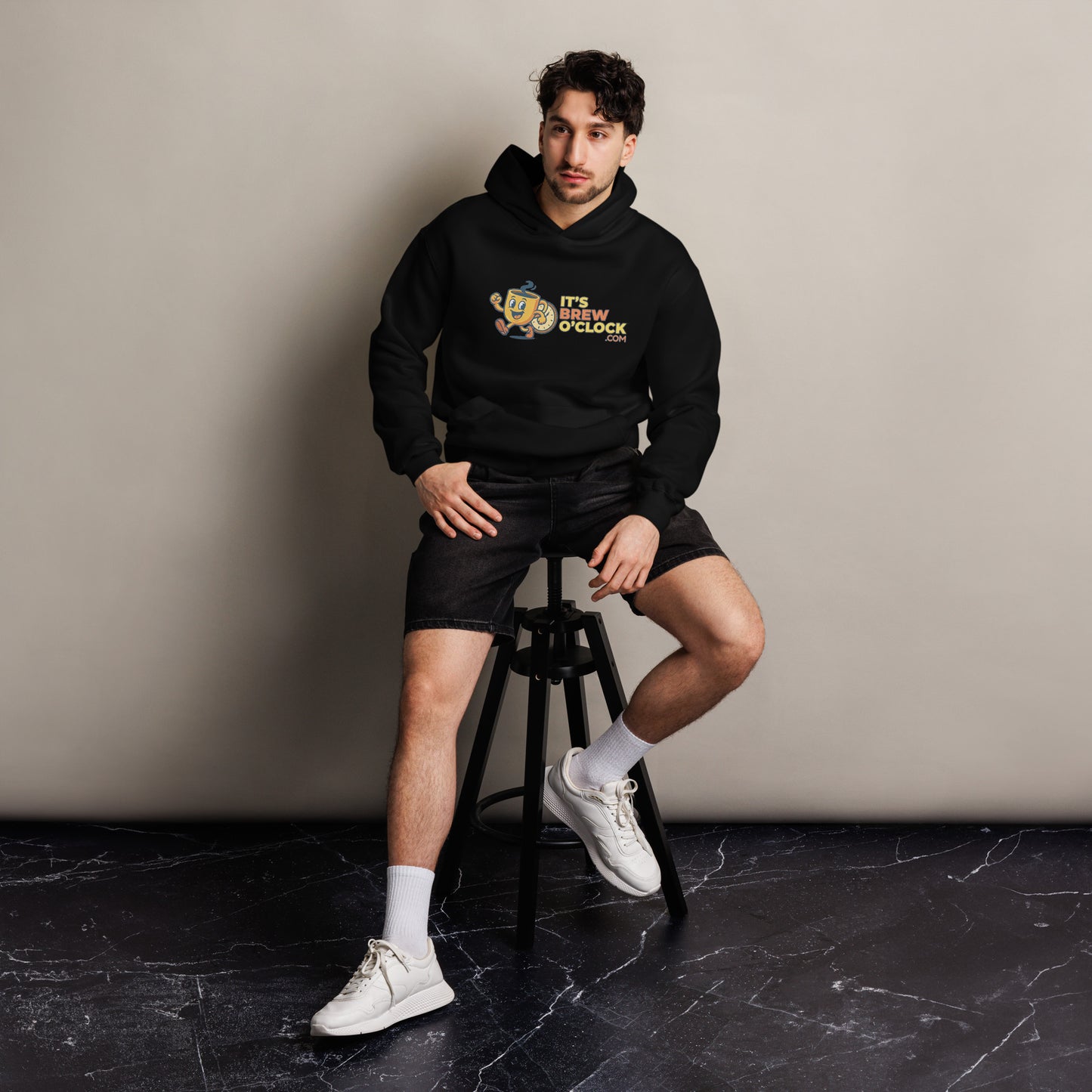 Unisex Oversized Hoodie - Black