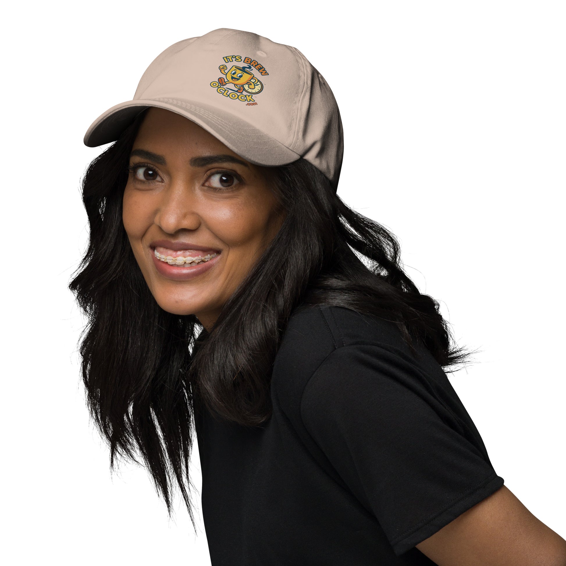 Classic Dad Hat  - Stone - Front